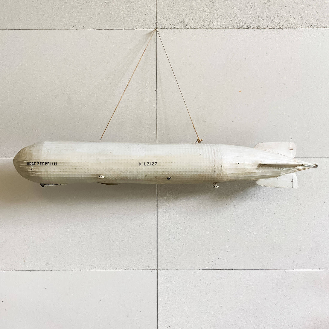 A Large Paper Mache Graf Zeppelin