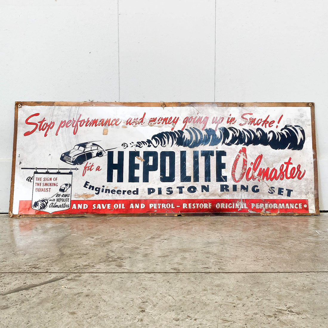 Hepolite Oilmaster Sign