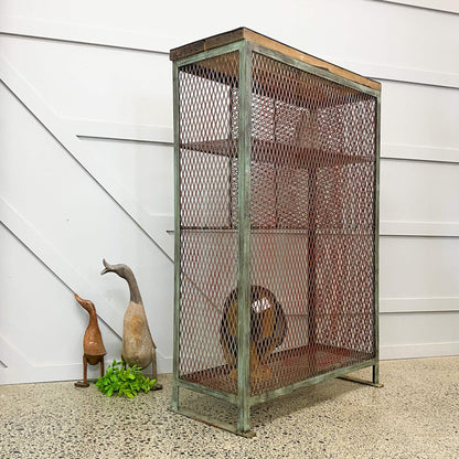 Mint Green Industrial Shelving
