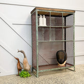 Mint Green Industrial Shelving