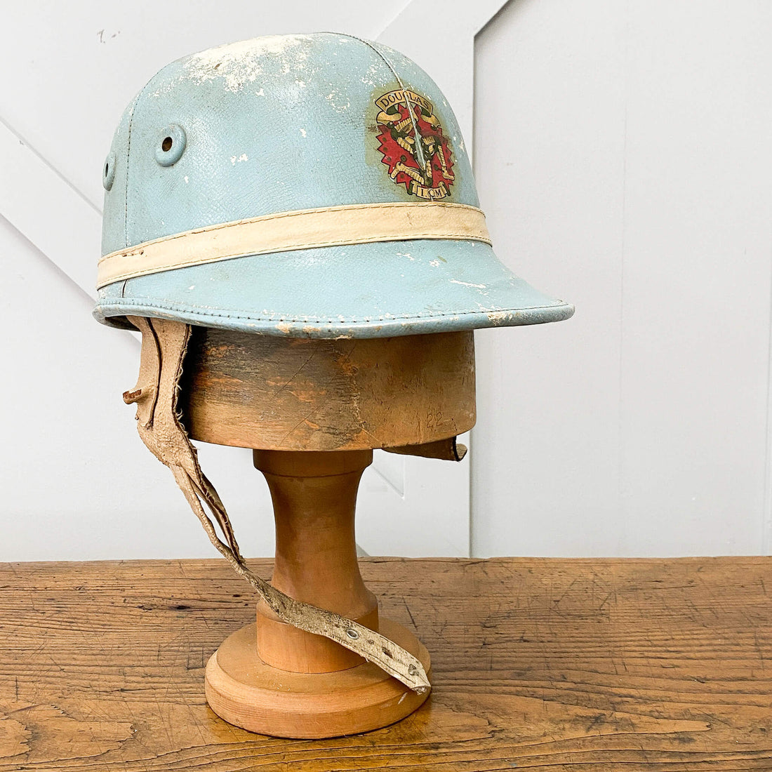 Isle Of Man TT Vintage Police Motorcycle Helmet