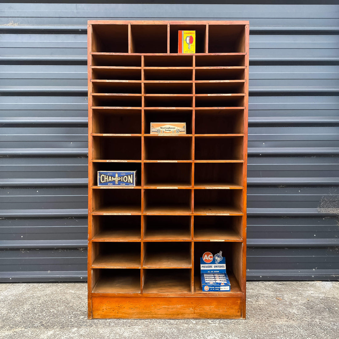 Industrial Pigeon Hole Cabinet
