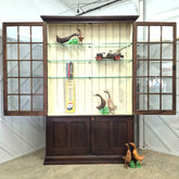 A Large Antique Display Cabinet