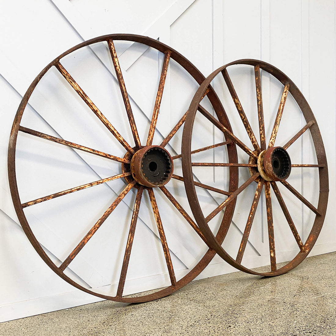 Large Vintage Wheels