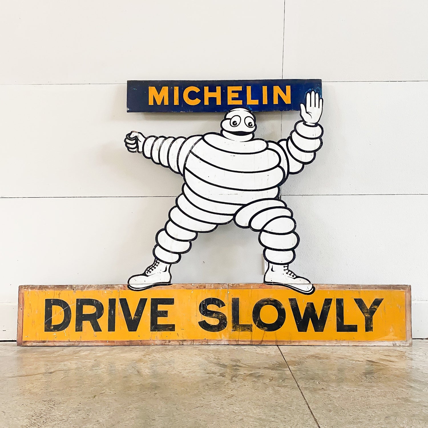 Michelin Drive Safely Advertising Sign