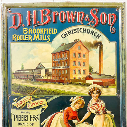 D H Brown Advertising Sign