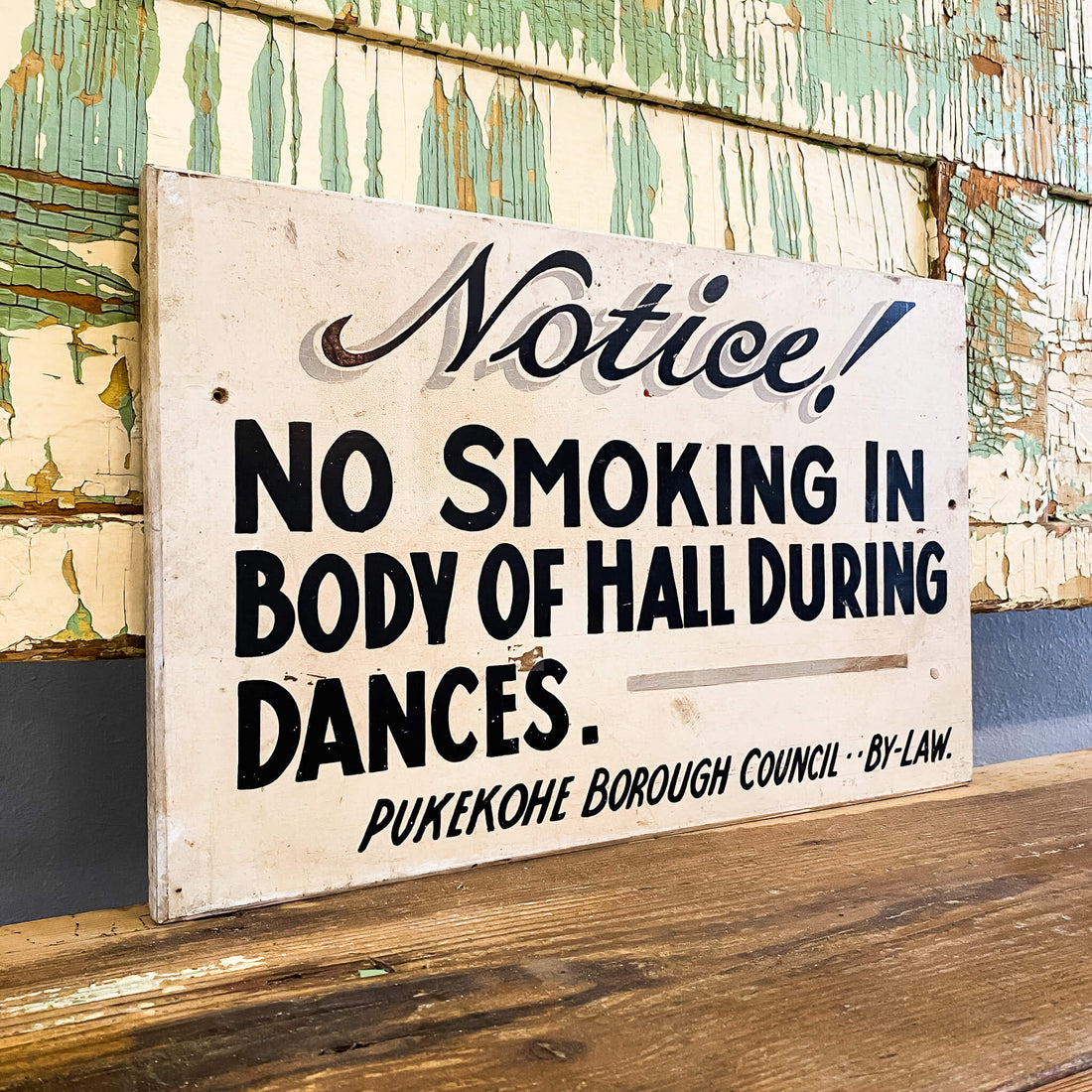 A Vintage Pukekohe Sign