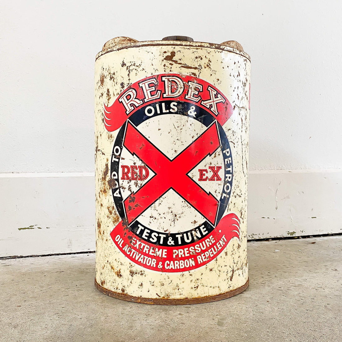 Redex Oil Tin