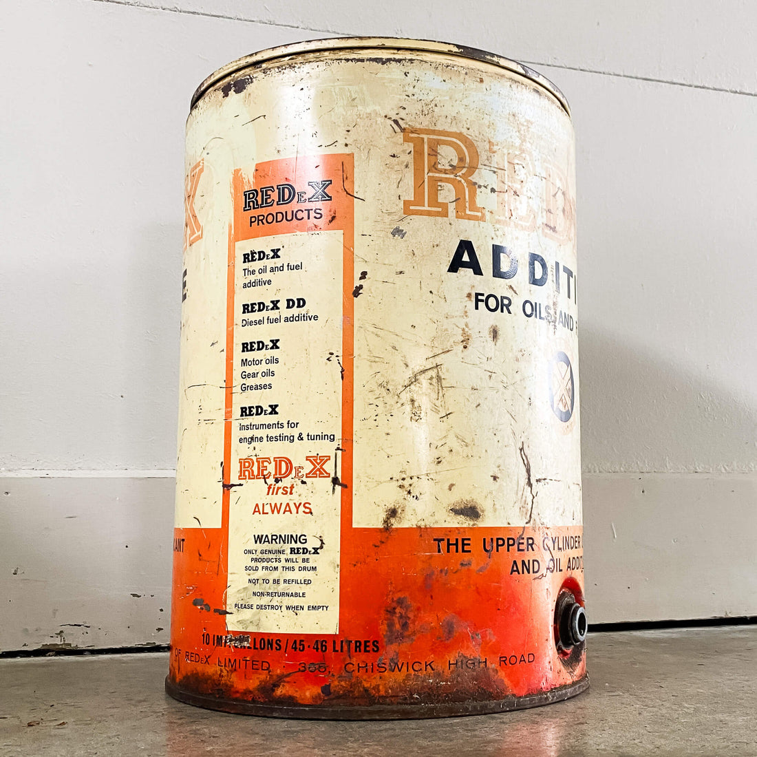 Large Redex Oil Tin