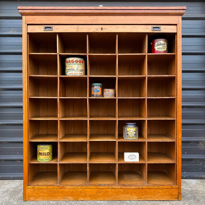 Rimu Pigeon Hole Cabinet