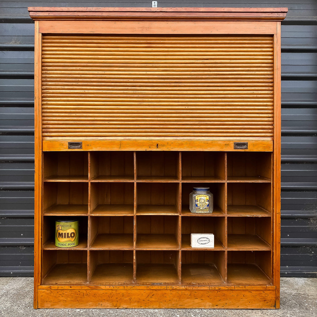 Rimu Pigeon Hole Cabinet