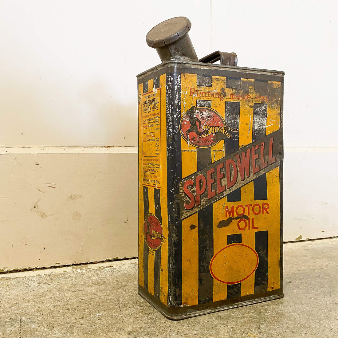 Speedwell Motor Oil Tin