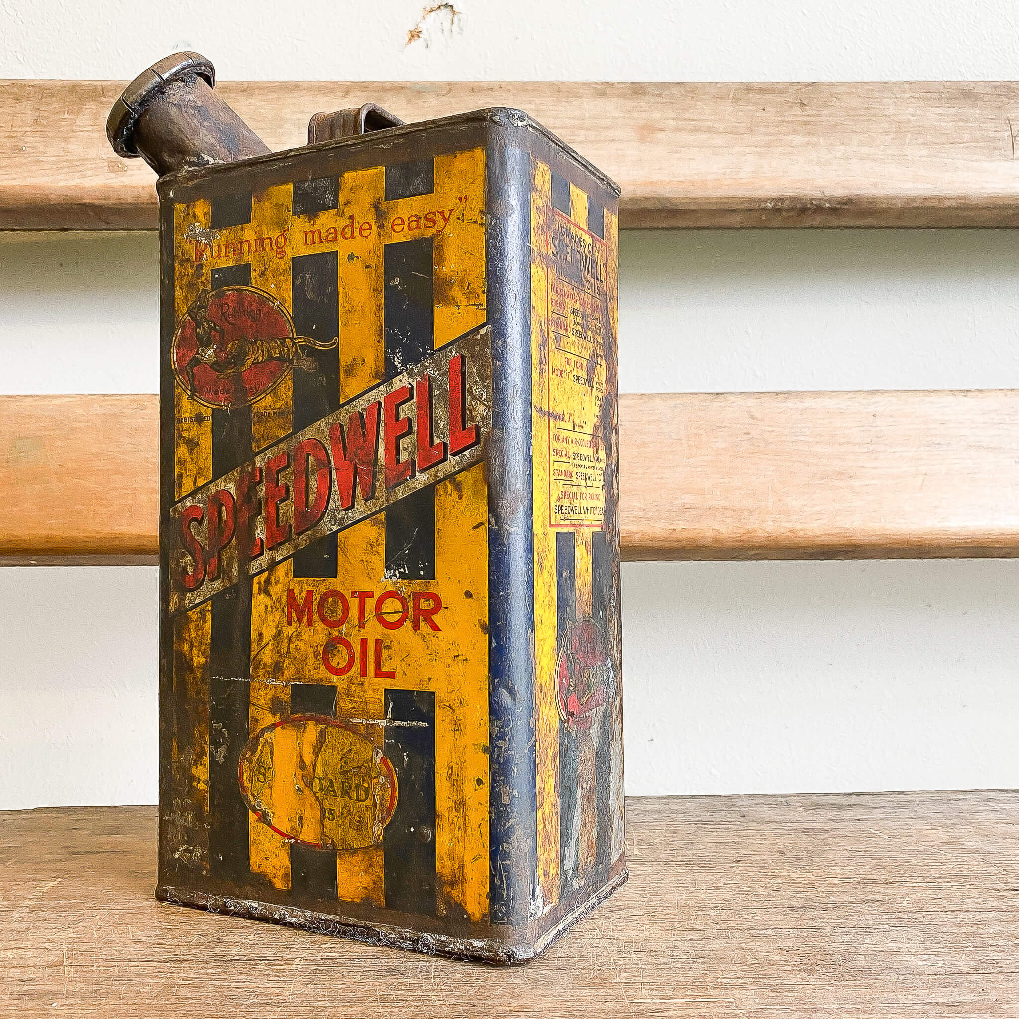 Speedwell Motor Oil Tin