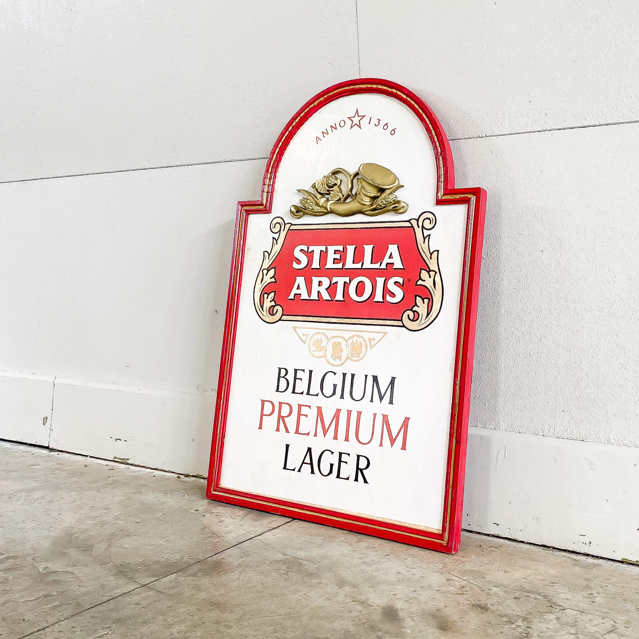 A Stella Artois Pub Sign