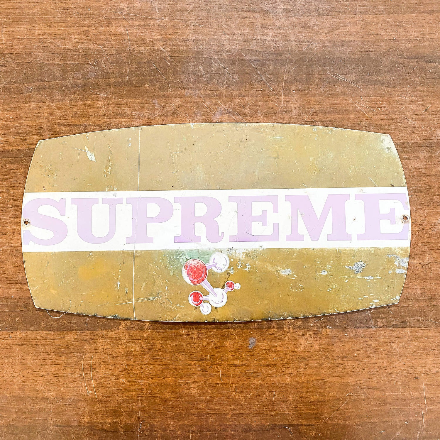 Supreme Oil Bowser Sign