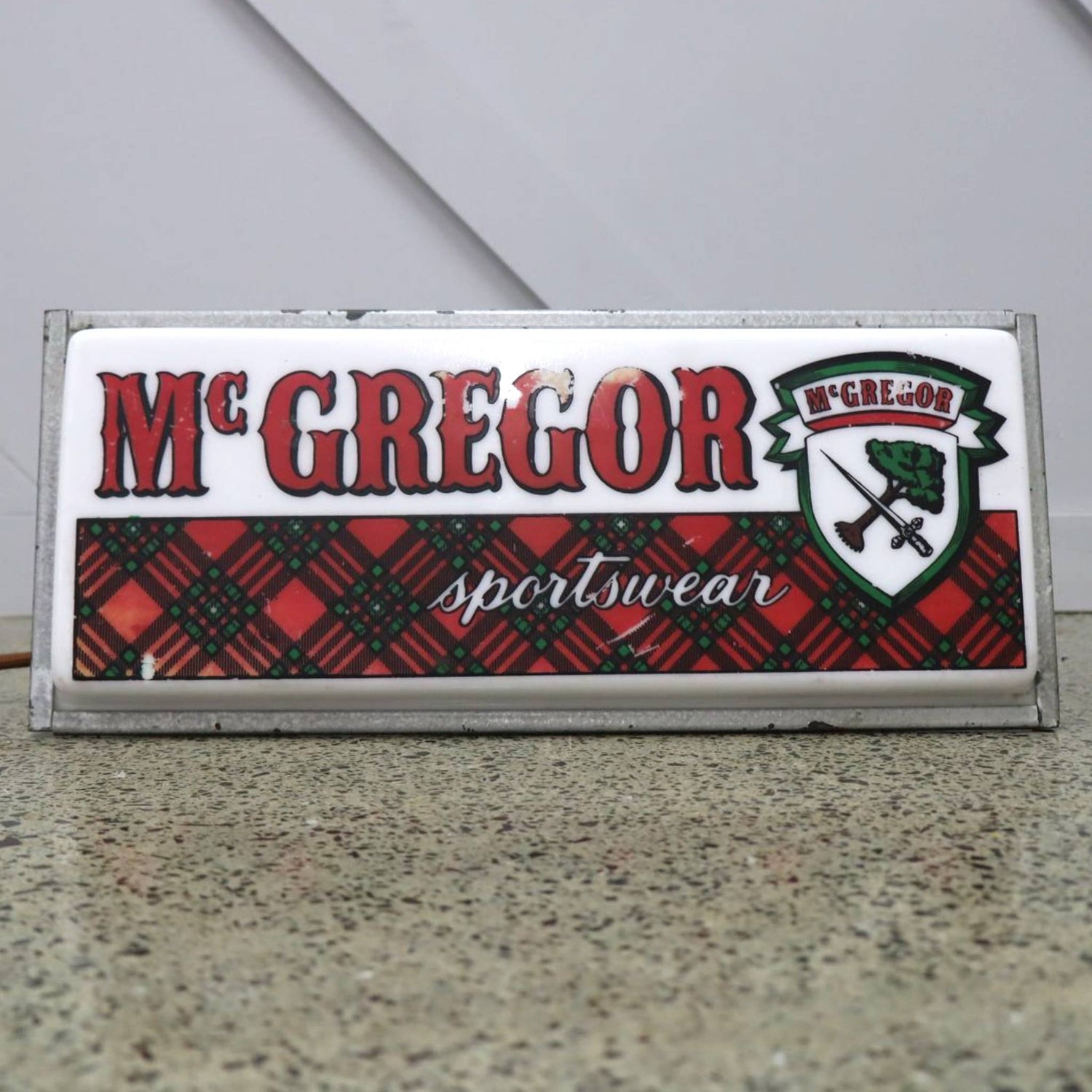 McGregor Sportswear Advertising Lightbox
