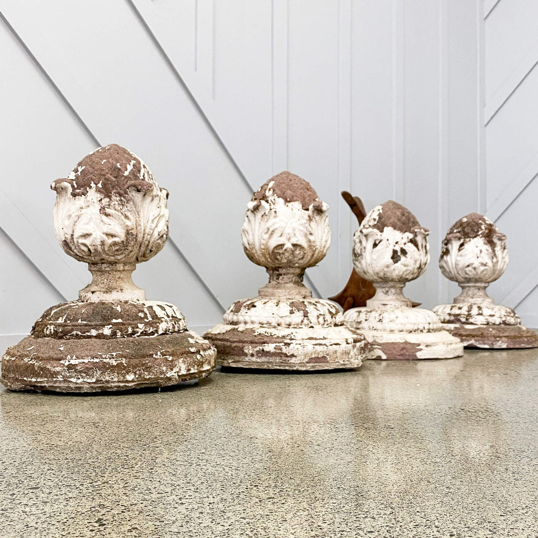 Vintage Acorn Garden Ornamants