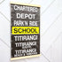 Vintage Auckland Bus Blind