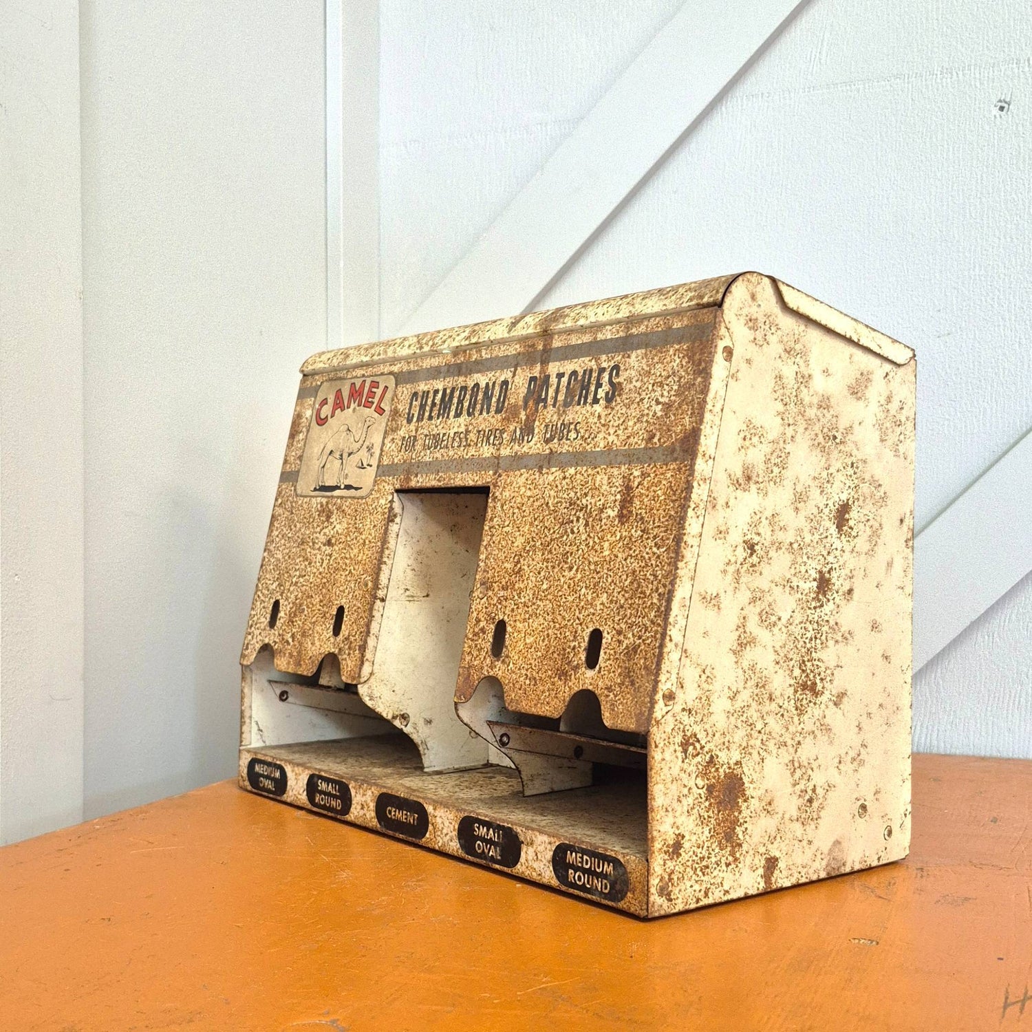 Vintage Camel Patches Advertising Stand