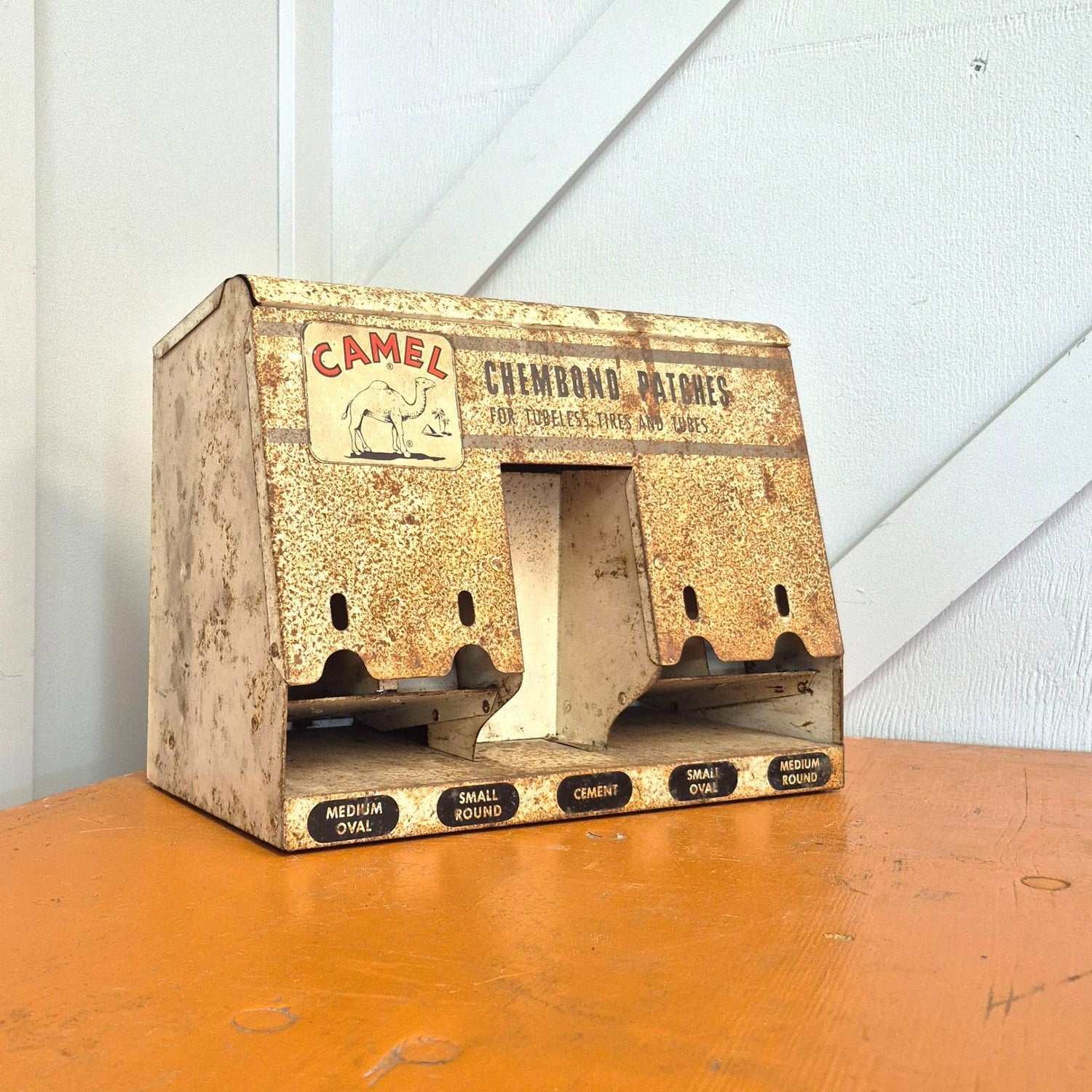 Vintage Camel Patches Advertising Stand