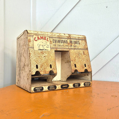 Vintage Camel Patches Advertising Stand