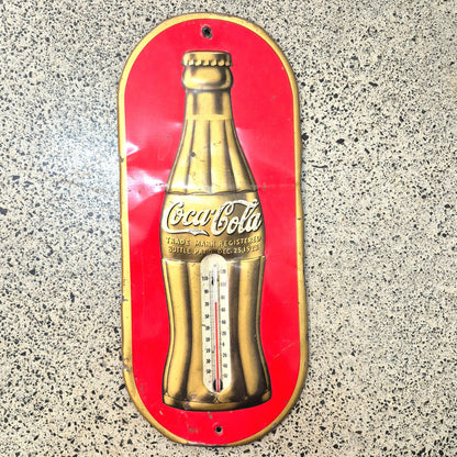 Early Coca Cola Thermometer