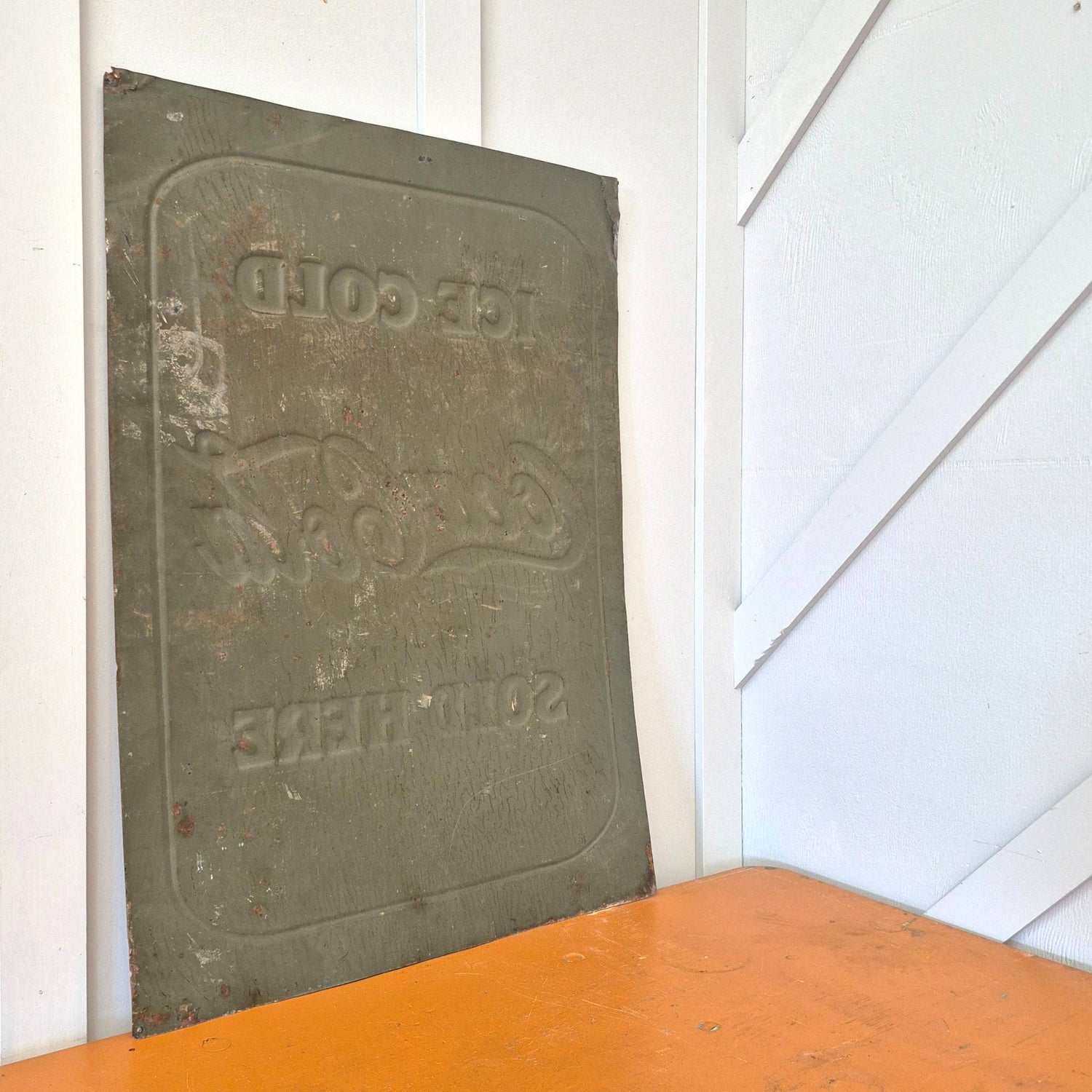 Early Rare Coca Cola Sign