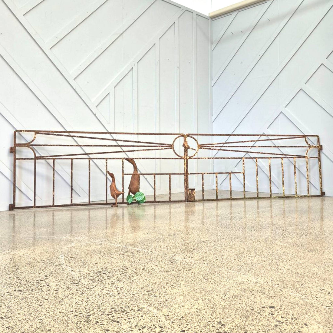 Vintage Lighthouse Style Entrance Gates