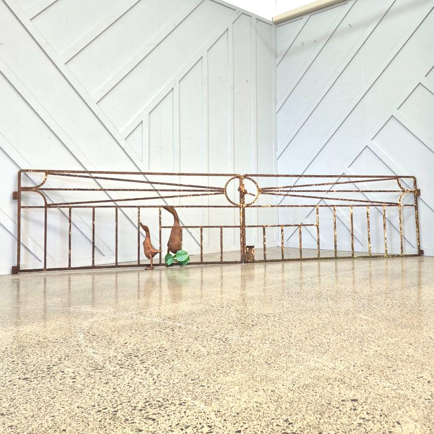 Vintage Lighthouse Style Entrance Gates