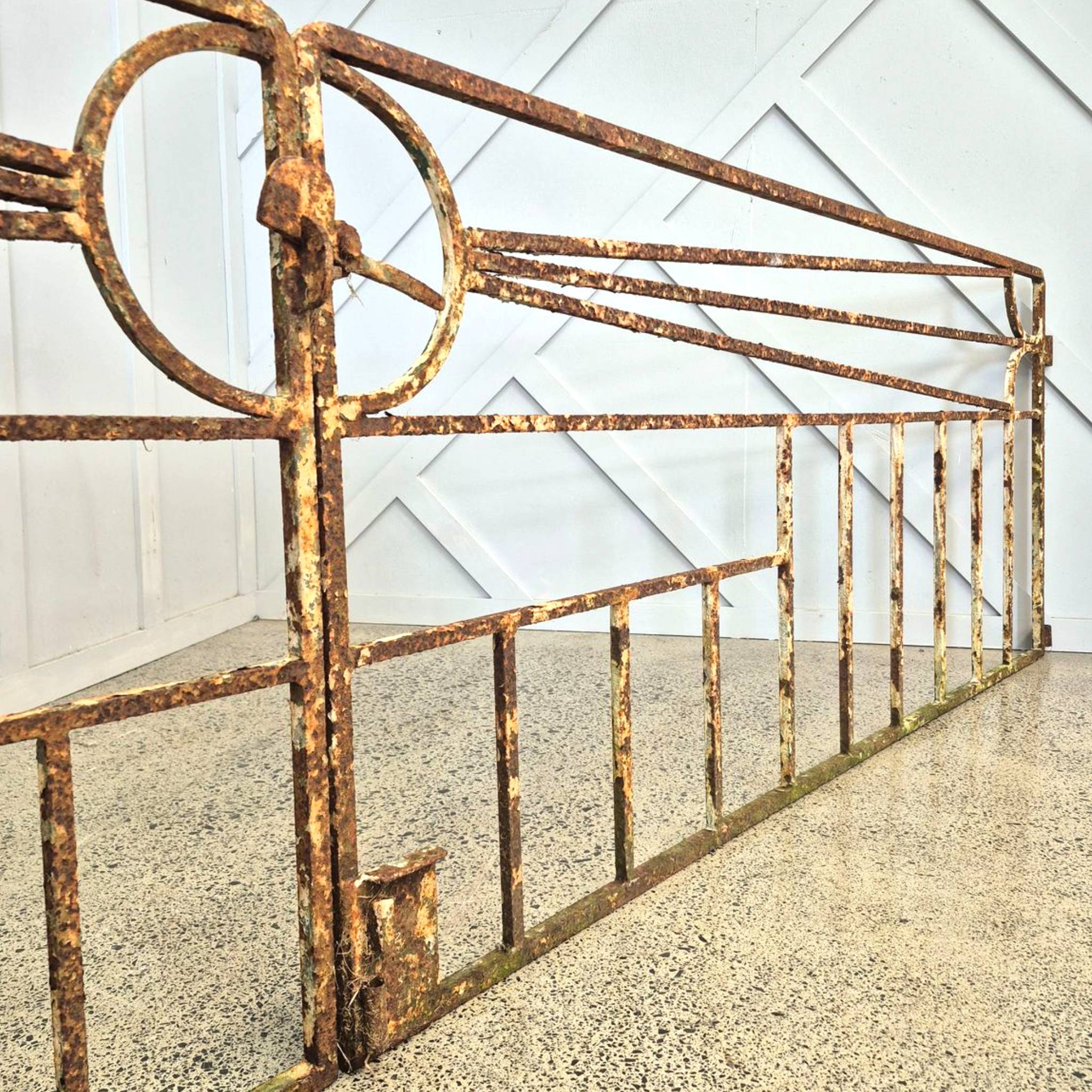 Vintage Lighthouse Style Entrance Gates