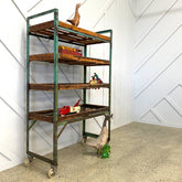 Vintage Shoe Factory Rack