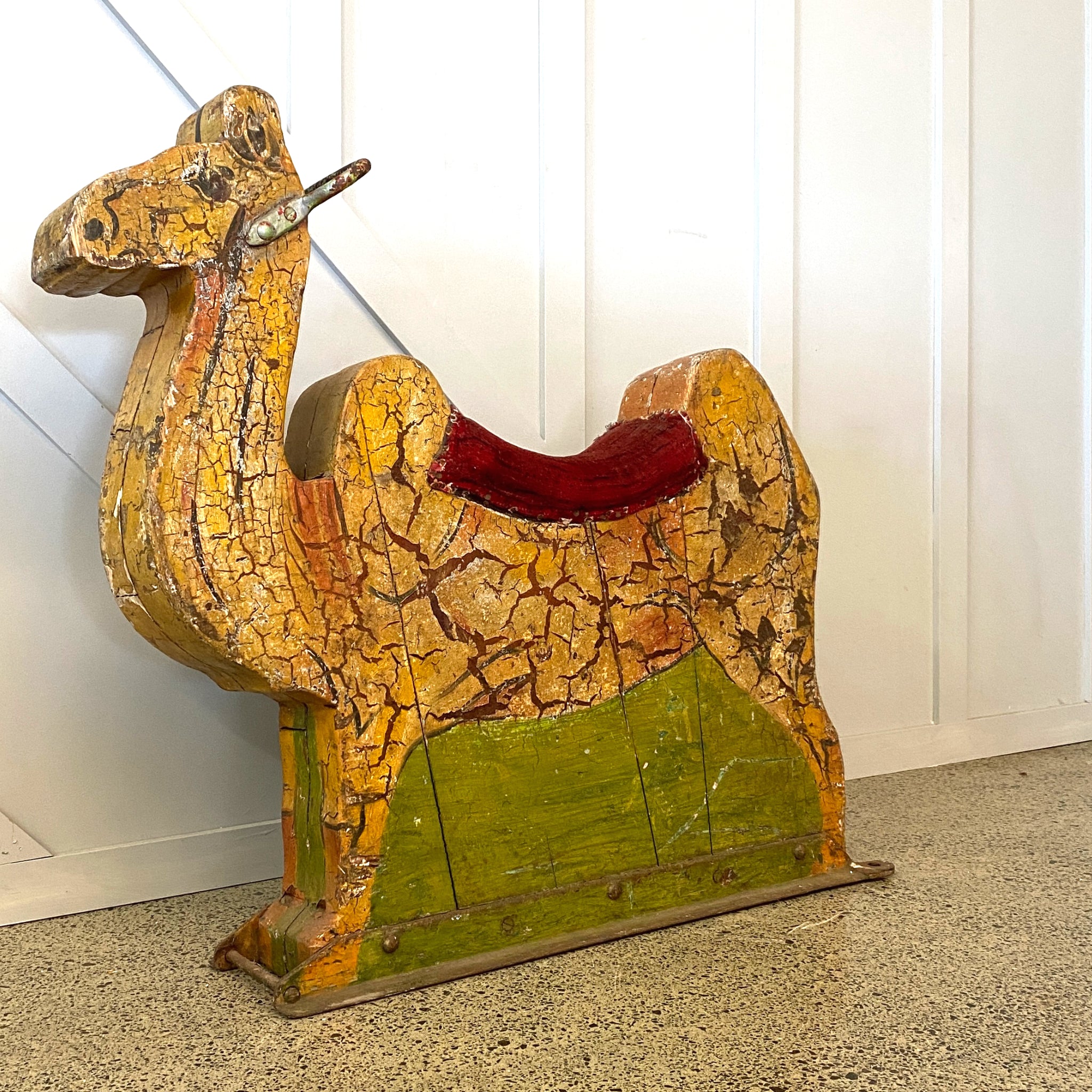 A Vintage Fairground Camel 