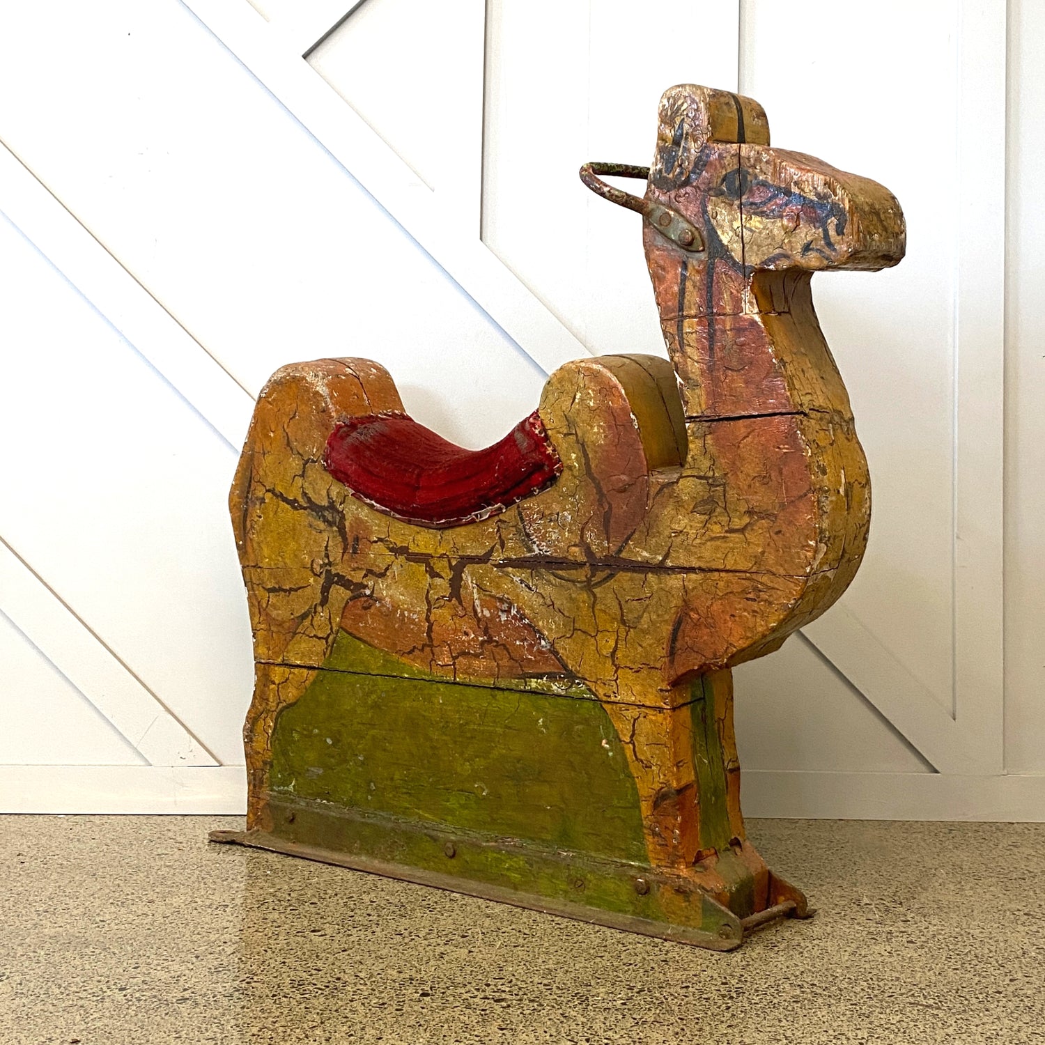 A Vintage Fairground Camel 