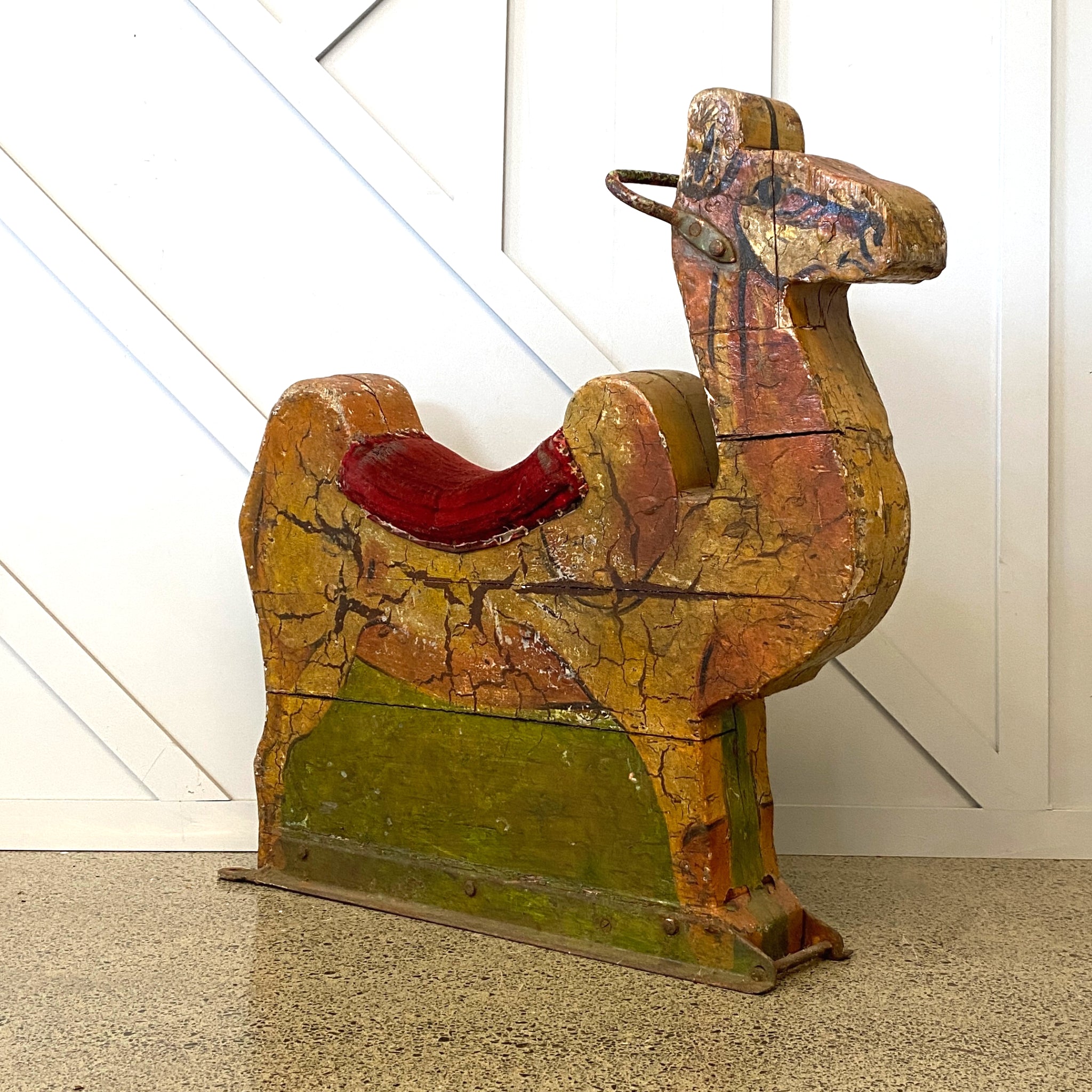 A Vintage Fairground Camel 