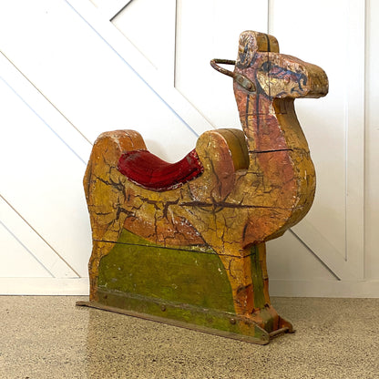 A Vintage Fairground Camel 