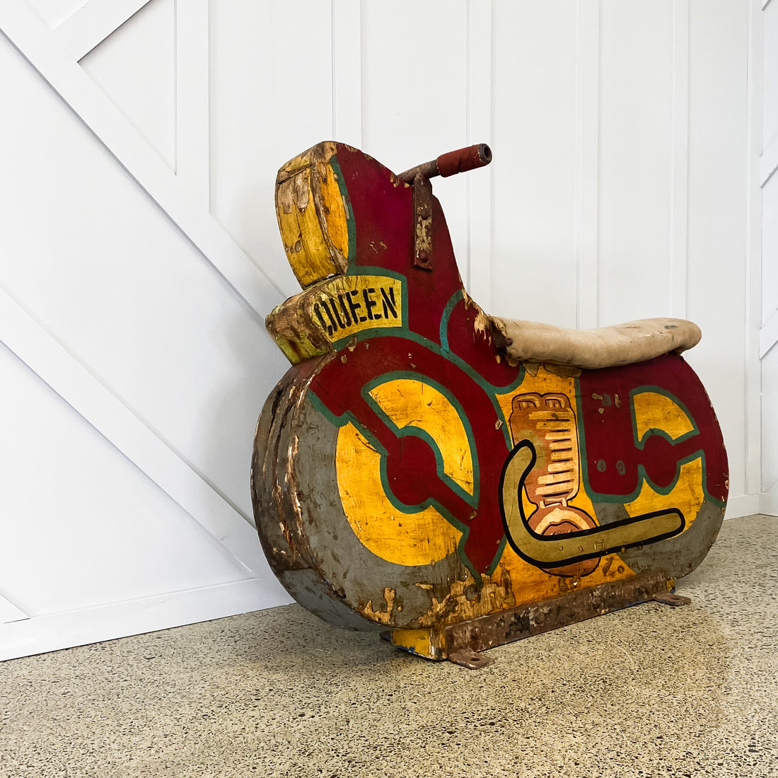 Vintage Fairground Motorbike