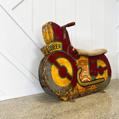 Vintage Fairground Motorbike