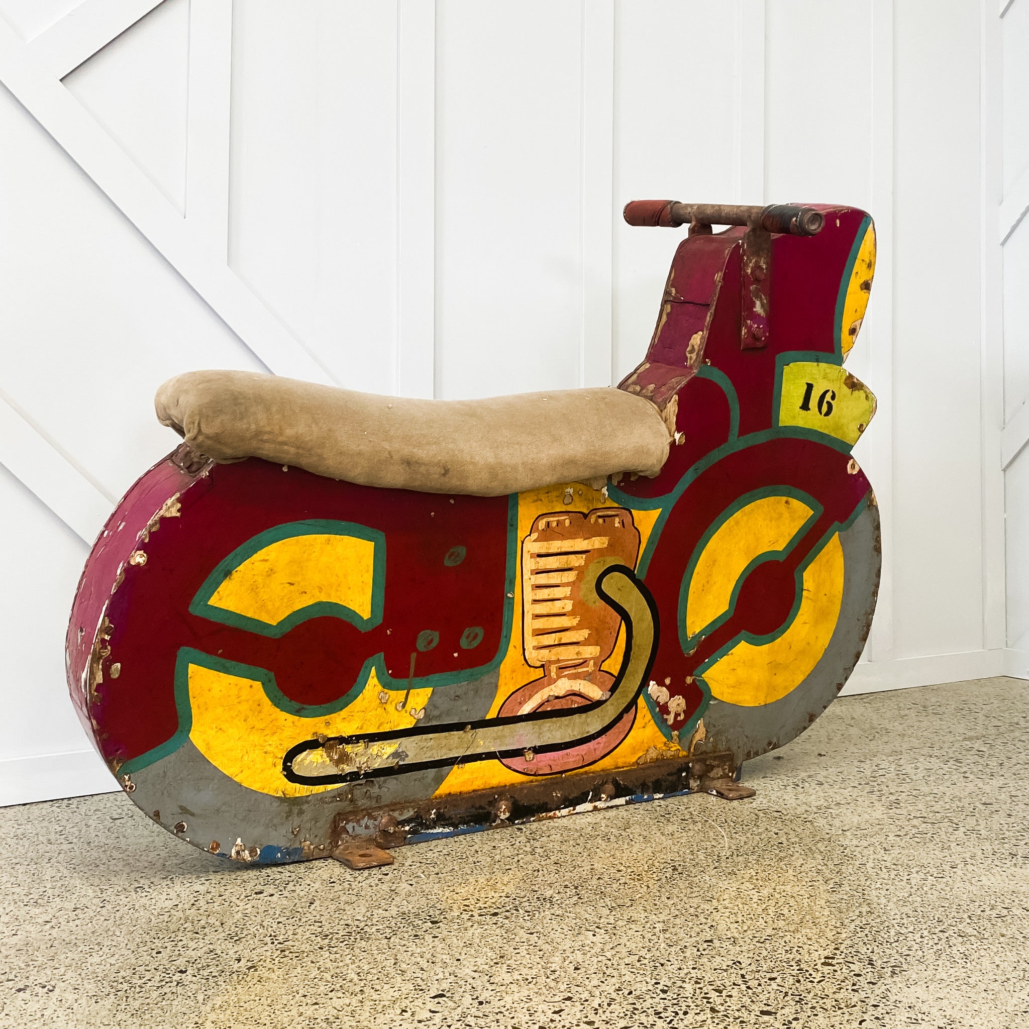 Vintage Fairground Motorbike