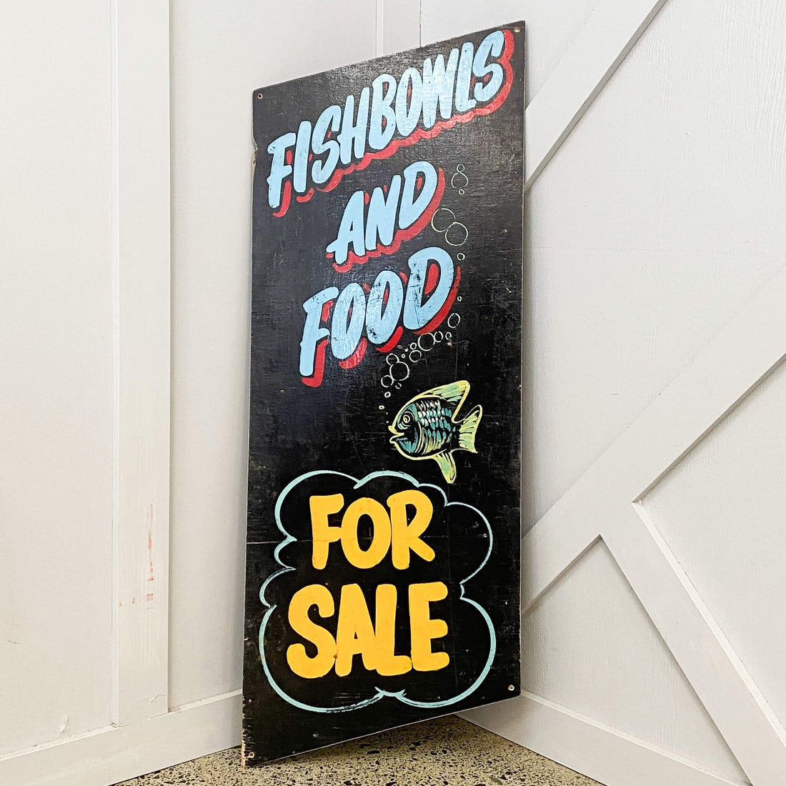 Vintage Hand Painted Sign
