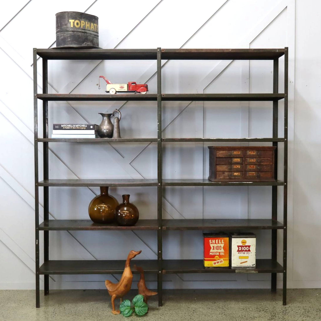 Vintage Industrial Shelving
