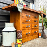 Vintage Industrial Workbench