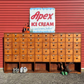 Vintage Kauri Multi-Drawer Cabinet