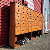 Vintage Kauri Multi-Drawer Cabinet