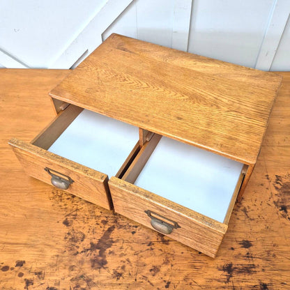 Vintage Oak Draw Set
