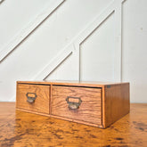 Vintage Oak Draw Set
