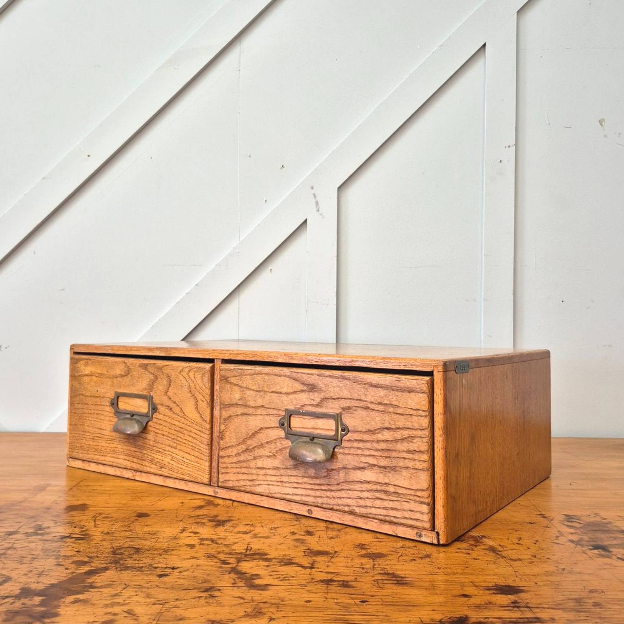 Vintage Oak Draw Set