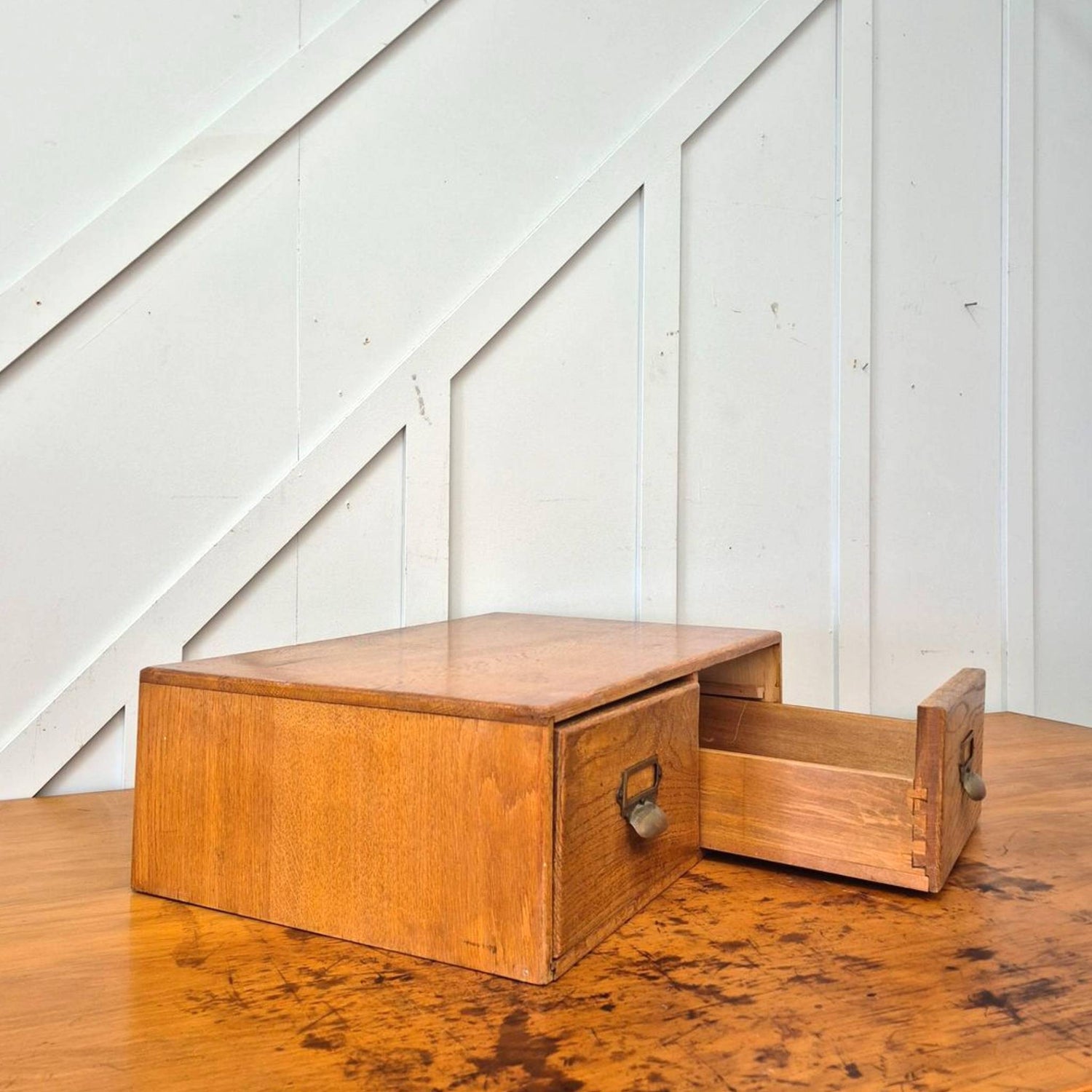 Vintage Oak Draw Set