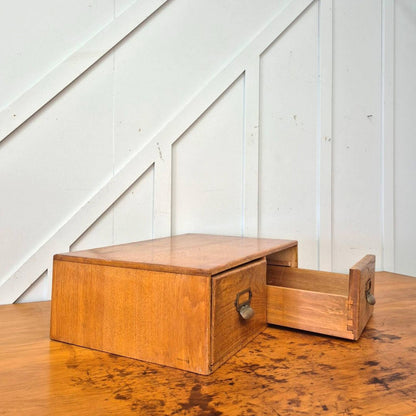 Vintage Oak Draw Set