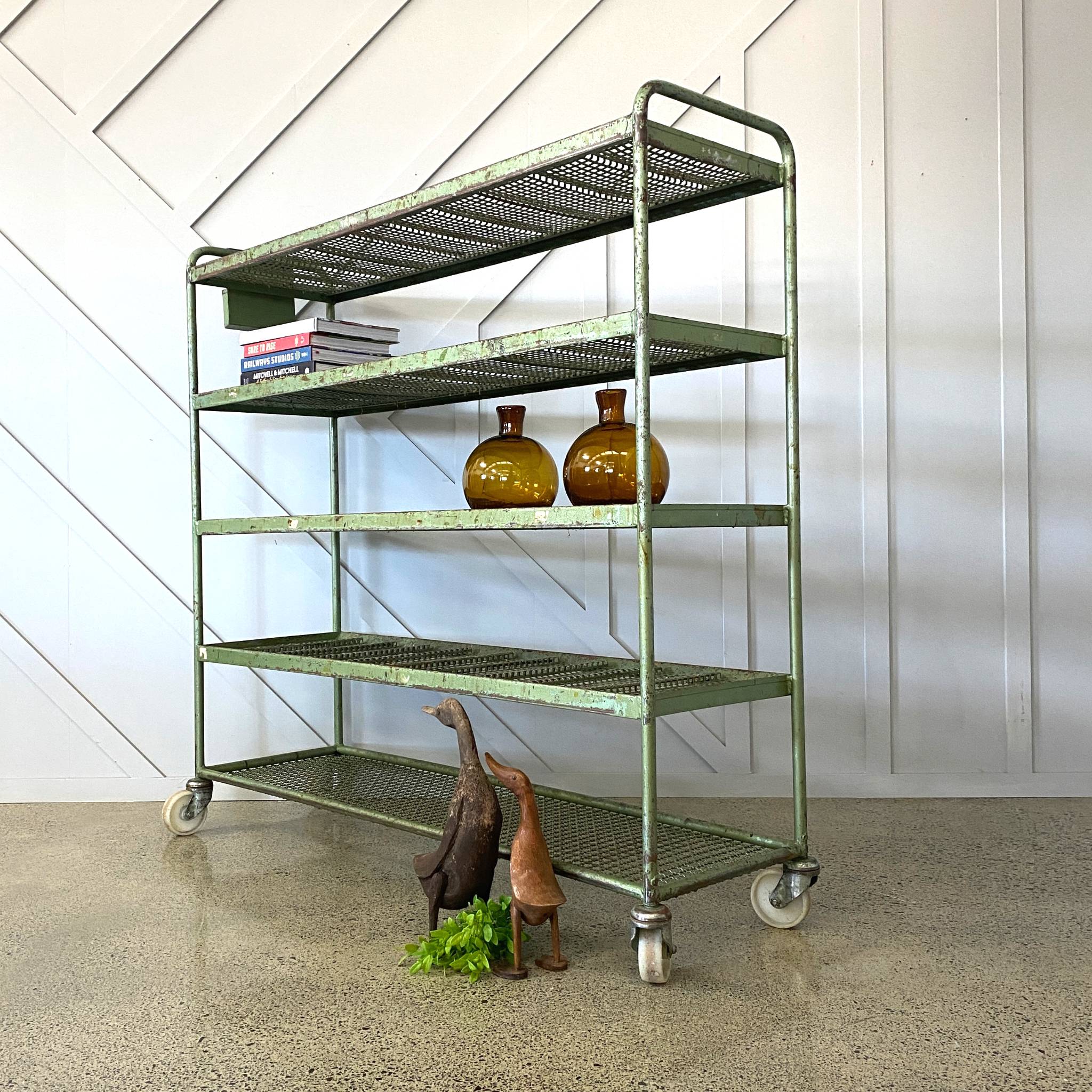 Vintage Shoe Makers Shelving