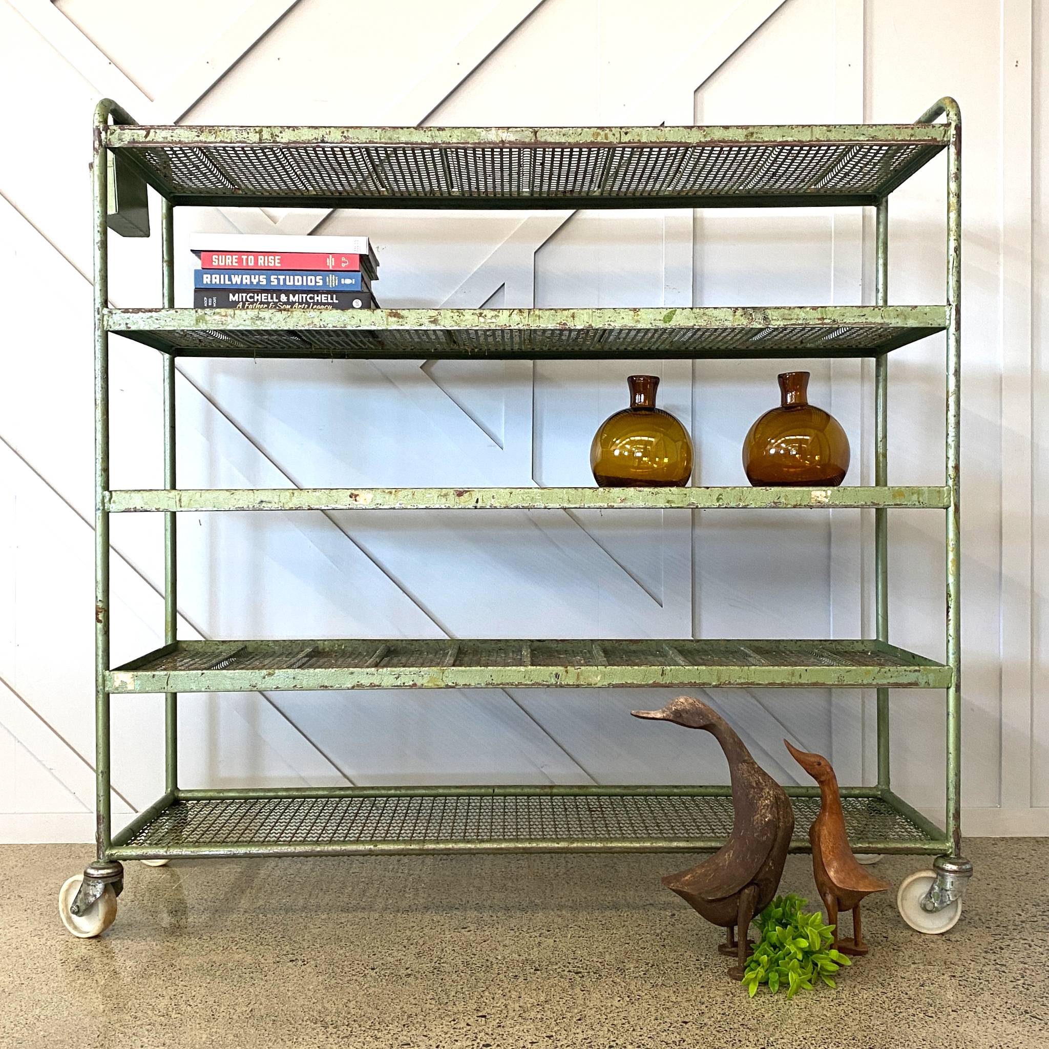 Vintage Shoe Makers Shelving